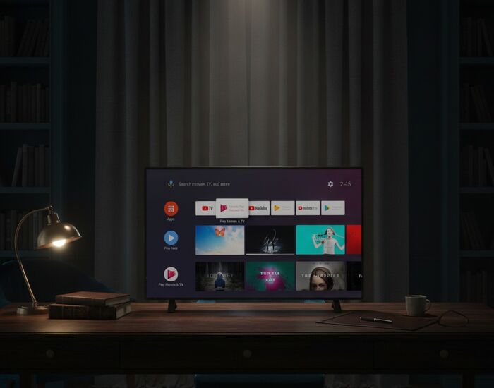 Smart 42 TV 01 3D Model