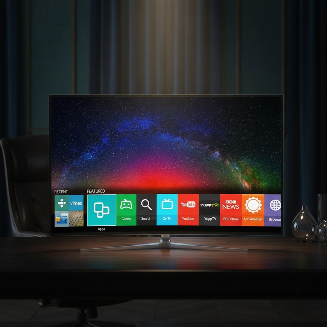 Samsung 4k Curved 65 01 3D Model TV 3D Model