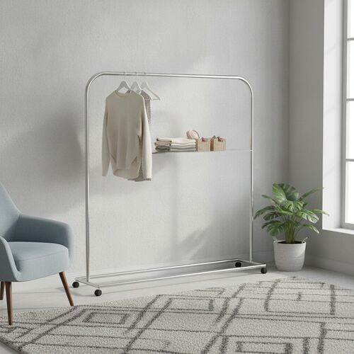 Cart Metal Wardrobe 01 3D Model