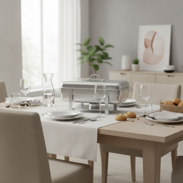 Catering Food Metal Warmer 01 - interior view 2