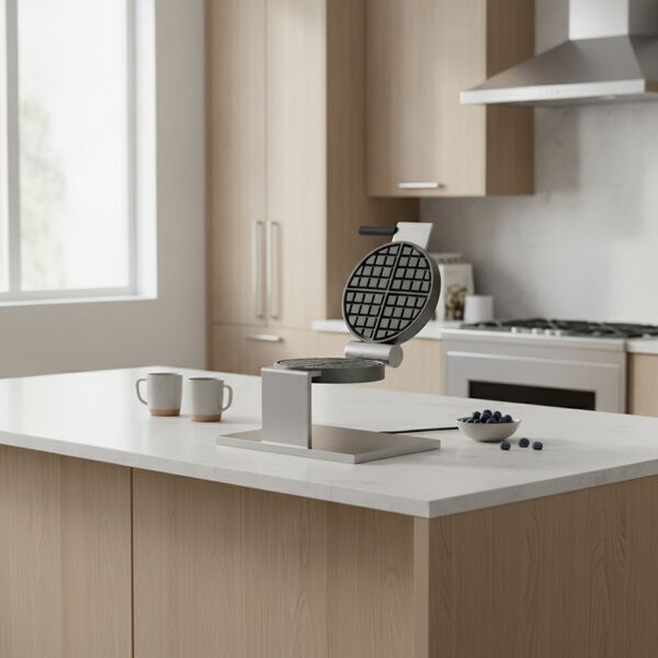 Maker Metal Gray Waffle 01 - interior view 1