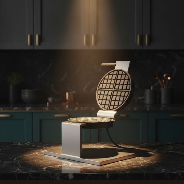 Maker Metal Gray Waffle 01 - interior view 2