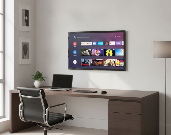 TV Samsung 65 01 3D Model Wall 3D Model