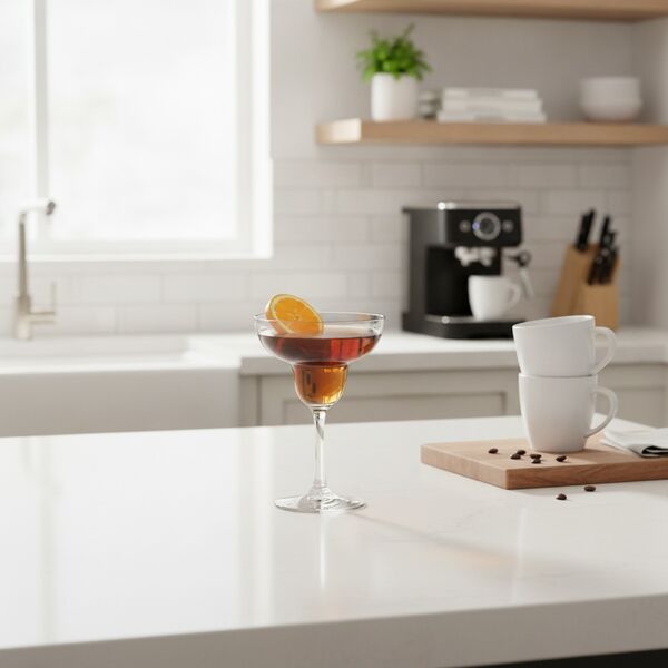 Cocktail Margarita Glass 02 - interior view 1