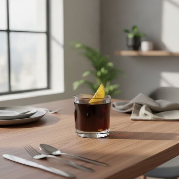 Cocktail Tumbler Glass 01 - interior view 1