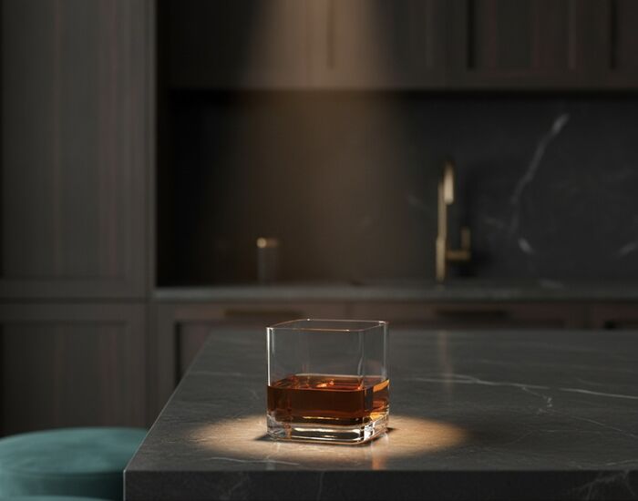 Whiskey Old Fashioned Glass 01 3D Model