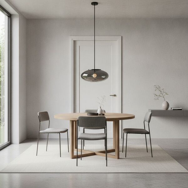 Pendant Round Black Lamp 10 - interior view 1