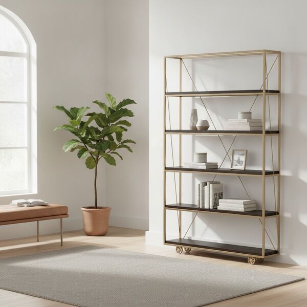 Metal Frame Library 01 - interior view 1