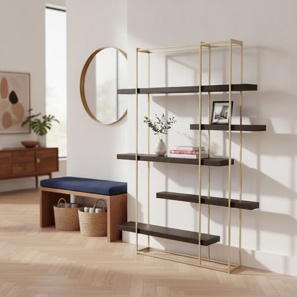 Metal Frame Library 03 - interior view 1